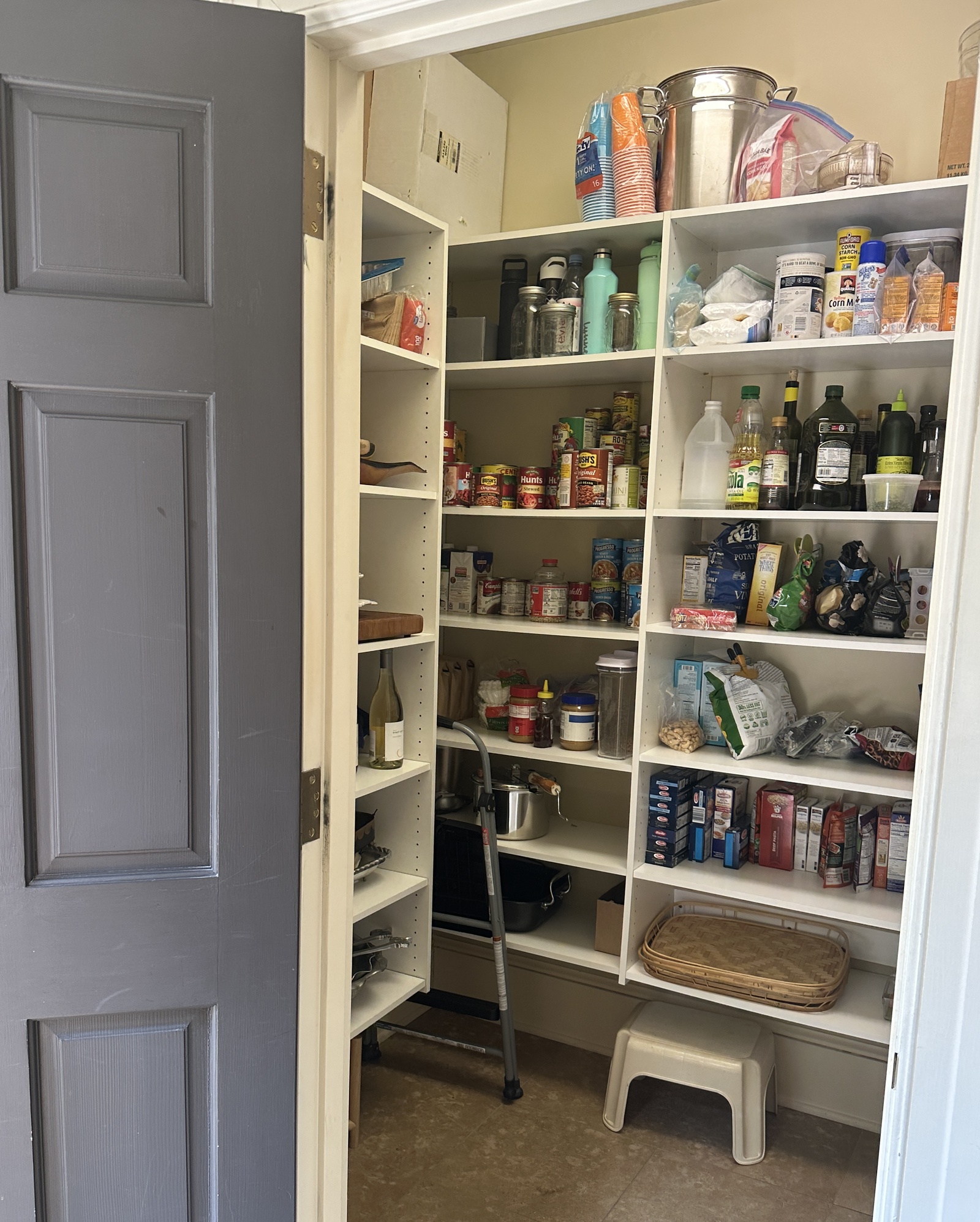 Pantry before